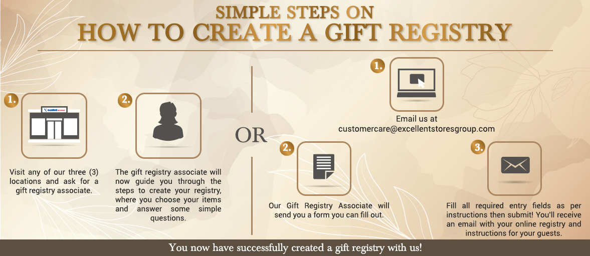 How to Create a Gift Registry